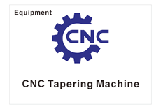 Máquina cônica CNC.